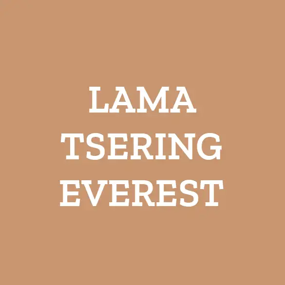 Lama Tsering Everest